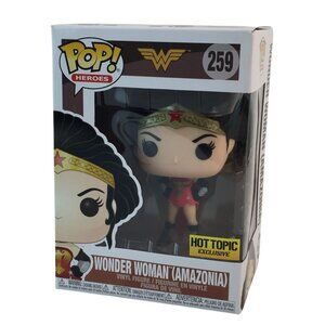 Funko‎ Pop Heroes #259 Wonder Woman Amazonia Hot Topic Exclusive